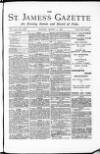 St James's Gazette Monday 07 March 1887 Page 1