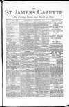 St James's Gazette Wednesday 23 March 1887 Page 1
