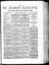 St James's Gazette Friday 15 April 1887 Page 1