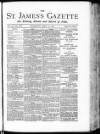 St James's Gazette Wednesday 27 April 1887 Page 1
