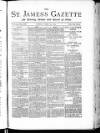 St James's Gazette Friday 29 April 1887 Page 1