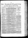 St James's Gazette Monday 02 May 1887 Page 1
