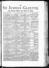St James's Gazette Saturday 11 June 1887 Page 1