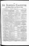 St James's Gazette Saturday 06 August 1887 Page 1
