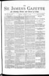 St James's Gazette Friday 12 August 1887 Page 1