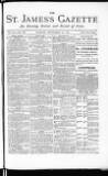 St James's Gazette Tuesday 20 September 1887 Page 1