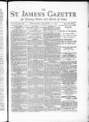 St James's Gazette Wednesday 21 September 1887 Page 1