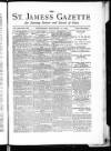 St James's Gazette Wednesday 28 September 1887 Page 1