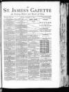 St James's Gazette Friday 07 October 1887 Page 1