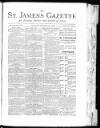 St James's Gazette Tuesday 25 October 1887 Page 1