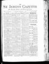 St James's Gazette Tuesday 01 November 1887 Page 1