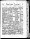 St James's Gazette Thursday 10 November 1887 Page 1