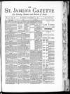 St James's Gazette Saturday 12 November 1887 Page 1