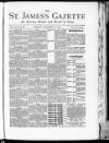 St James's Gazette Tuesday 22 November 1887 Page 1