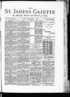 St James's Gazette Friday 02 December 1887 Page 1