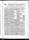 St James's Gazette Thursday 08 December 1887 Page 1