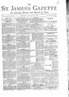 St James's Gazette Monday 02 January 1888 Page 1