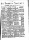 St James's Gazette Tuesday 10 January 1888 Page 1