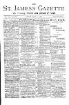 St James's Gazette Friday 27 July 1888 Page 1