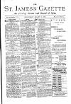 St James's Gazette Wednesday 08 August 1888 Page 1
