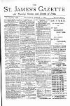 St James's Gazette Wednesday 22 August 1888 Page 1