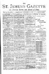 St James's Gazette Wednesday 19 September 1888 Page 1