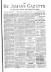 St James's Gazette Saturday 03 November 1888 Page 1