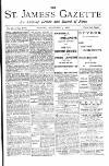 St James's Gazette Monday 03 December 1888 Page 1