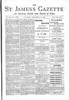 St James's Gazette Saturday 15 December 1888 Page 1