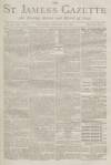 St James's Gazette Thursday 10 January 1889 Page 1