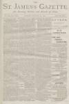 St James's Gazette Monday 14 January 1889 Page 1
