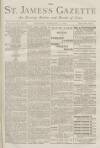 St James's Gazette Thursday 07 February 1889 Page 1