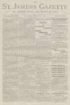 St James's Gazette Thursday 28 March 1889 Page 1