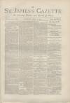 St James's Gazette Saturday 27 April 1889 Page 1