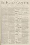 St James's Gazette Thursday 30 May 1889 Page 1