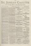 St James's Gazette Friday 31 May 1889 Page 1