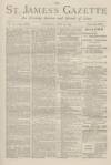 St James's Gazette Saturday 08 June 1889 Page 1