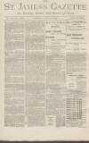 St James's Gazette Tuesday 25 June 1889 Page 1