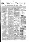 St James's Gazette Wednesday 10 July 1889 Page 1