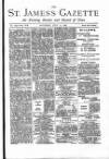 St James's Gazette Saturday 13 July 1889 Page 1