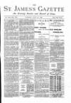 St James's Gazette Tuesday 23 July 1889 Page 1