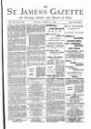 St James's Gazette Friday 02 August 1889 Page 1
