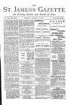 St James's Gazette Monday 05 August 1889 Page 1