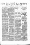 St James's Gazette Monday 12 August 1889 Page 1