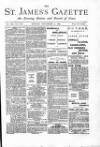 St James's Gazette Monday 09 September 1889 Page 1