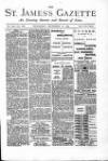 St James's Gazette Wednesday 18 September 1889 Page 1