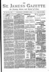 St James's Gazette Wednesday 09 October 1889 Page 1