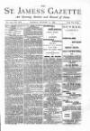 St James's Gazette Monday 21 October 1889 Page 1