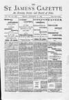 St James's Gazette Friday 22 November 1889 Page 1