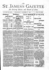 St James's Gazette Wednesday 04 December 1889 Page 1